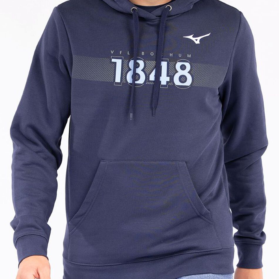 Mizuno VfL Bochum Overhead Hoodie 3 Navy